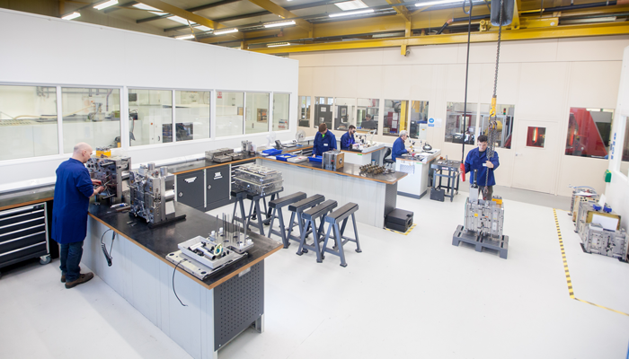 Avenue employees in production