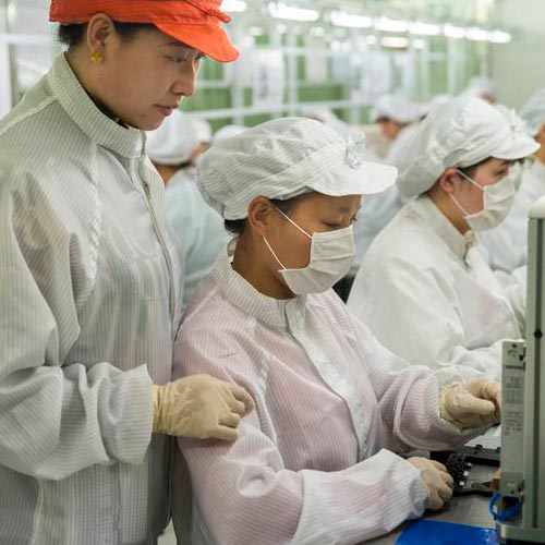 Nolato Beijing -  employees in production