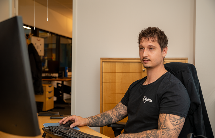 Kim Olsson at Nolato Lövepac