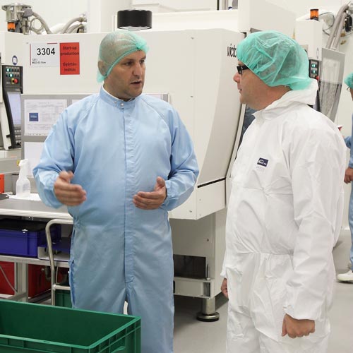 Nolato Hungary - employees in medical production