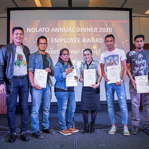 Nolato Malaysia - employees on event