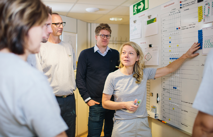 Employees at Nolato MediTor 