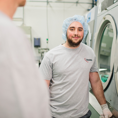 Employees in production