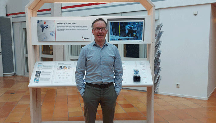 Patrik Gavelin at Nolato MediTor