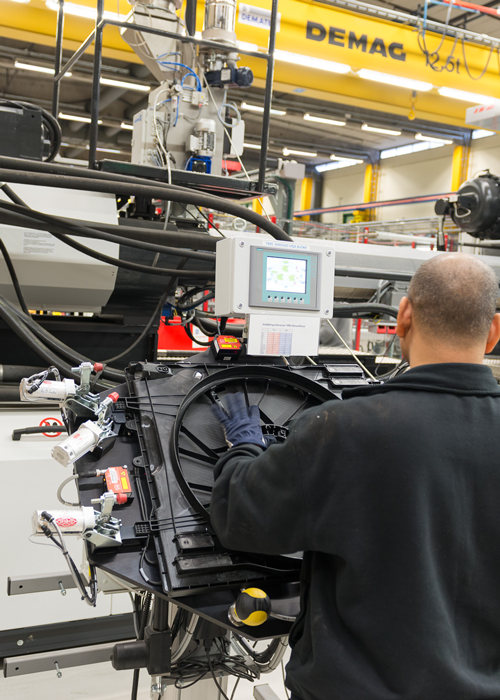 Production image from Nolato Gota.