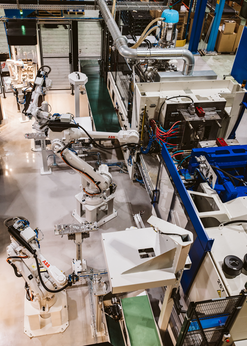 Production image Nolato Polymer.