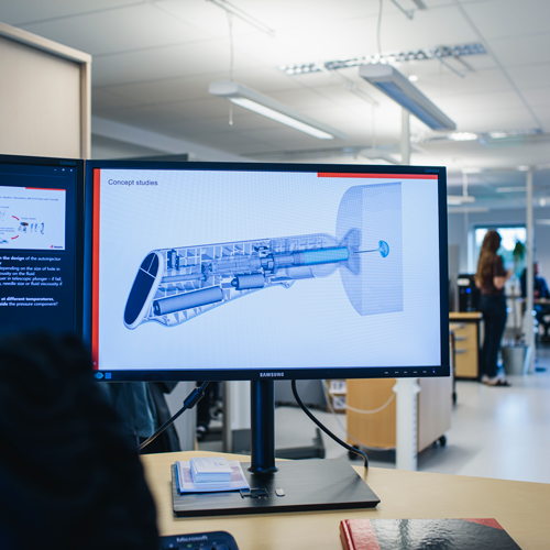 Sceen showing virtual prototyping