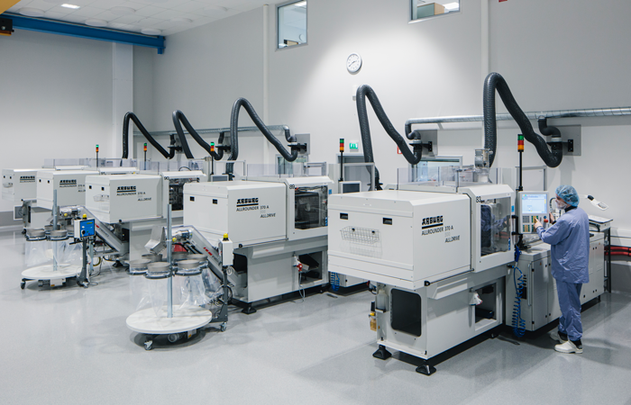 Cleanroom production