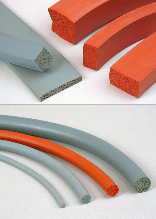 Silicone sponge extrusion