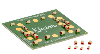 Network card with Compashield SMT Pad on.