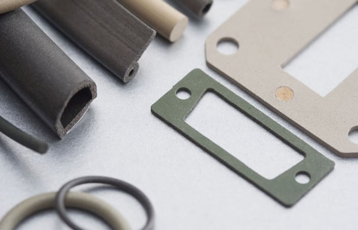 Conductive particle filled silicone products