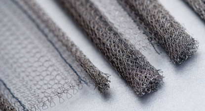 Knitted wire mesh products