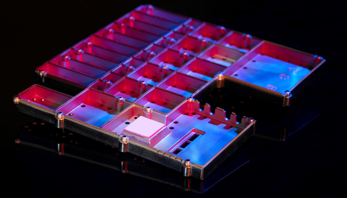 Product showing thermal material