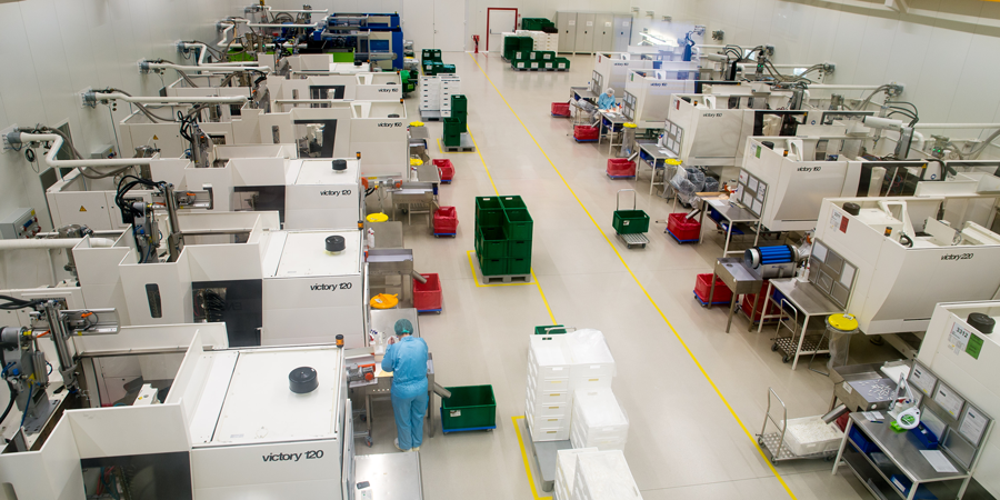 Image from Nolato Hungary production