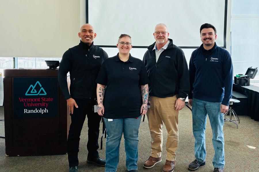 Employees and MD at Nolato Vermont.