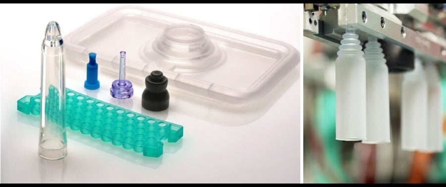Injection molding silicone products