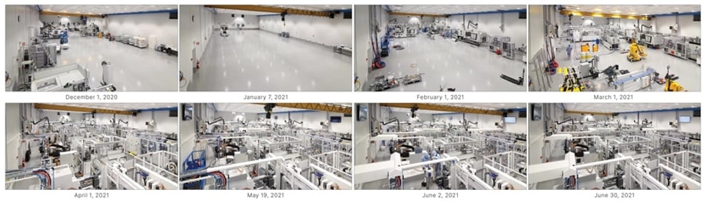 Nolato MediTech production build-up