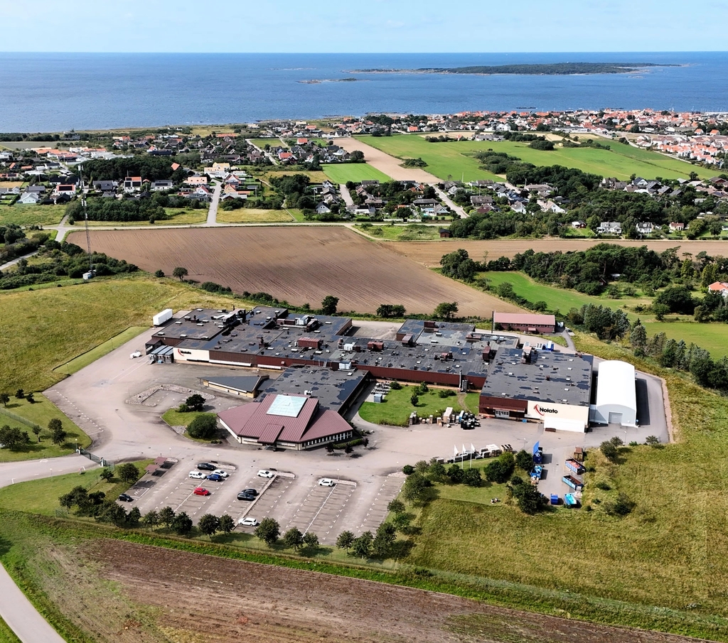 Nolato in Torekov seen from above