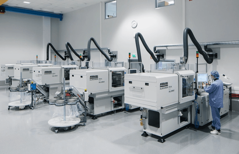 Cleanroom production