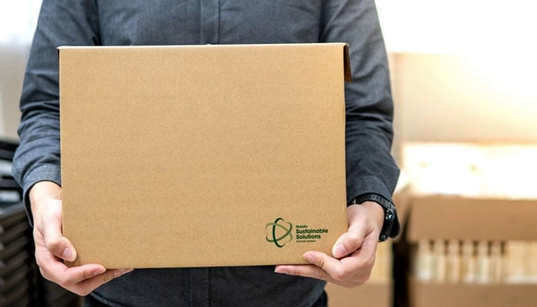 Man holding a box