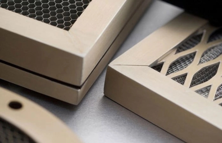 EMI vents and removable dust filter products