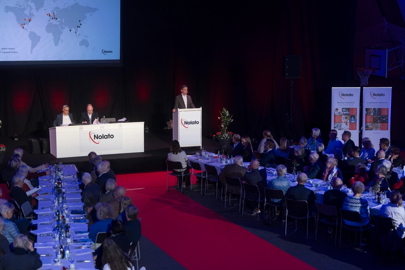 Scene from Nolato's AGM 2026