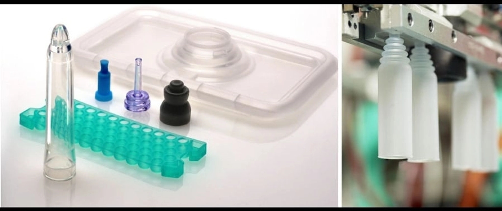 Injection molding silicone products