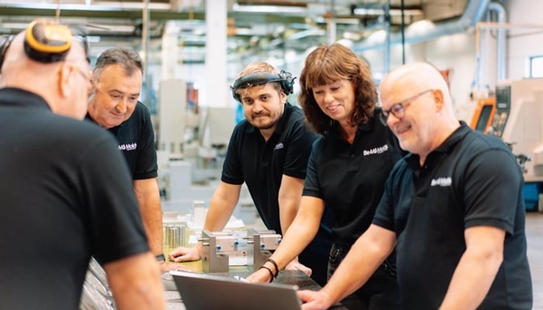 Employees in production
